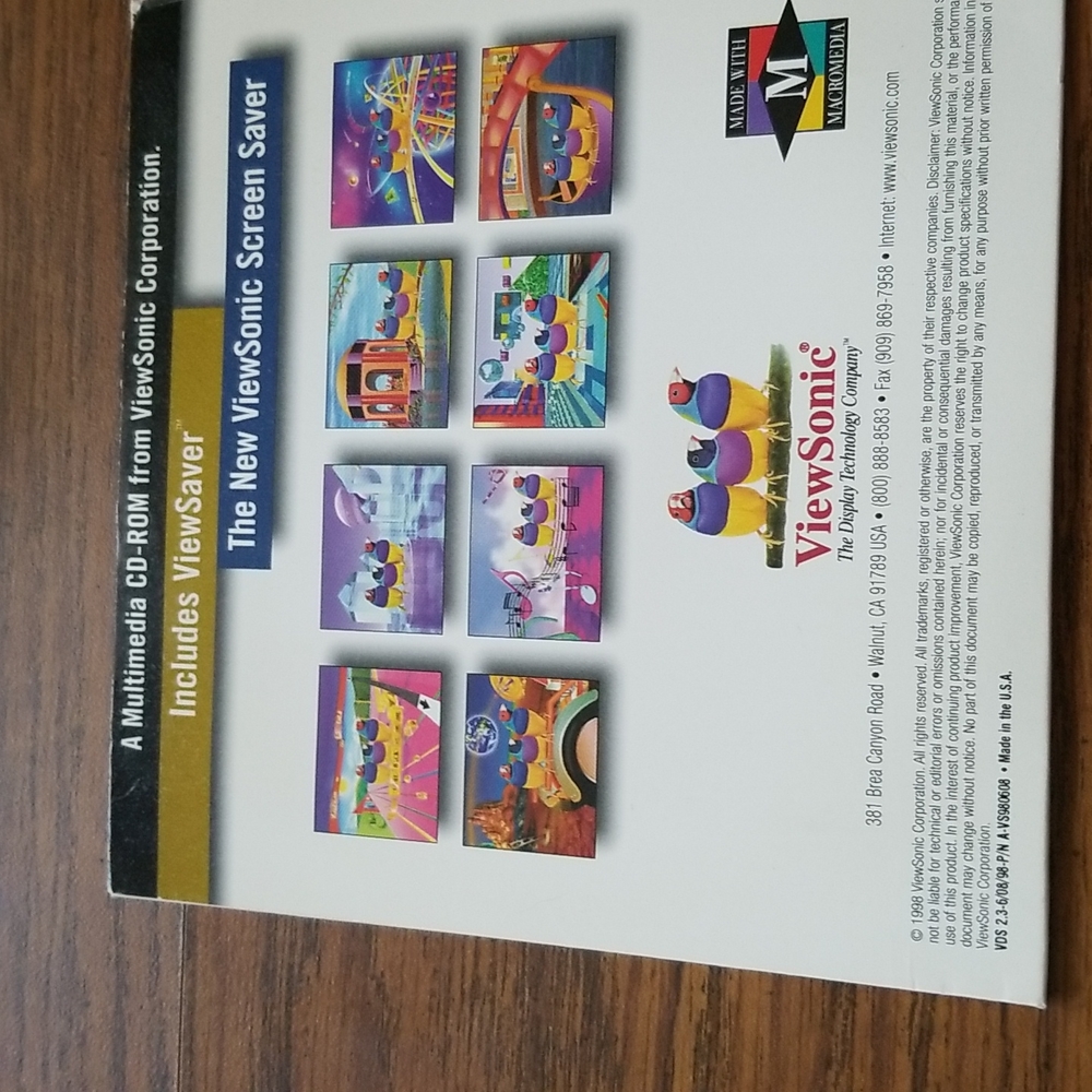 Viewsonic Screen Saver New